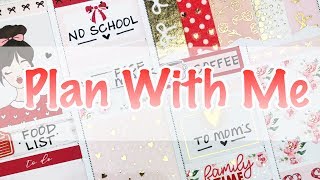 Plan With Me / February 4 - February 10 / Feat Paper Muse Crafts