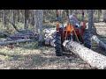 Skidding Logs with New Tongs