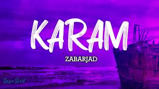 Zabarjad - Karam (LIRIK)