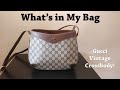 What&#39;s in My Vintage Gucci Bag: Shelter-in-Place Edition!