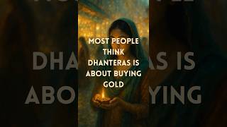 The Real Meaning of Dhanteras | Why We Celebrate Lord Dhanvantari #shortsindia