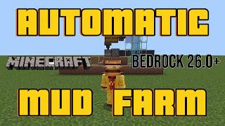 Famous Minecraft Bedrock 26.0+ Automatic Mud Farm (w/ water bottle refiller!) Net Worth