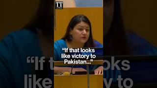 'Drama and Lies': India's Sharp Reply to Pakistan PM Shehbaz Sharif's Speech at UNGA #india #unga