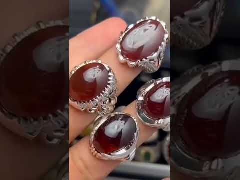 خاتم عقيق يمني طبيعي وزن راهي للطلب 00967777999299 توصيل الى جميع الدول العربية و الأوروبية