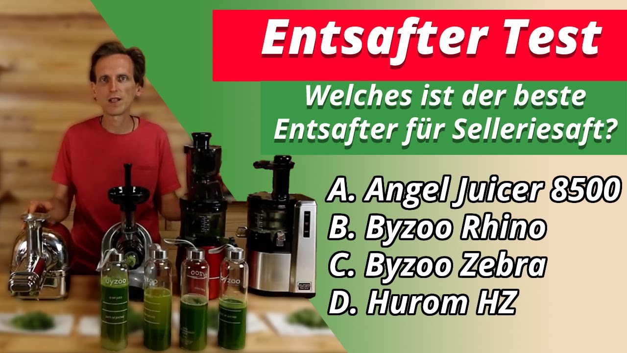 Was ist der beste Entsafter zum Selleriesaft selber machen - Anthony William - Entsafter Vergleich