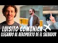 LUISITO COMUNICA así fue su llegada al aeropuerto de EL SALVADOR