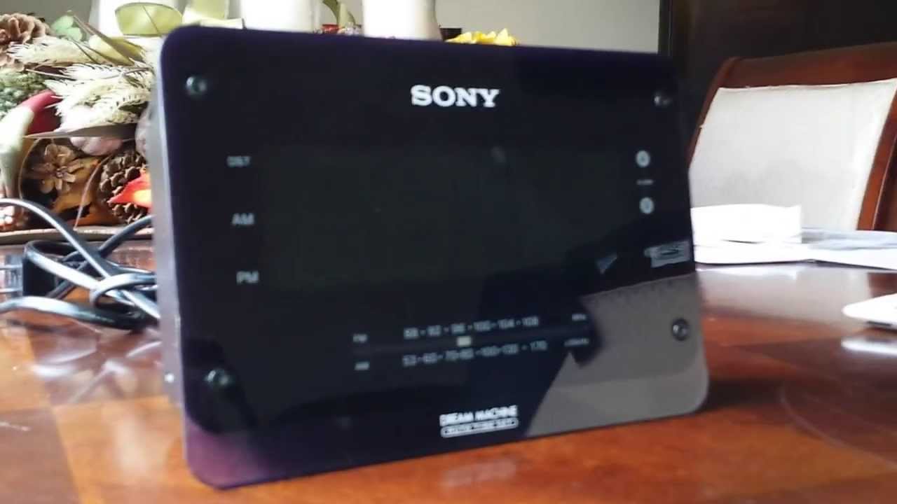 Sony Dream Machine Radio/Clock Review YouTube
