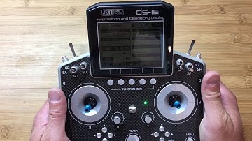 Jeti DS-16 switch layout