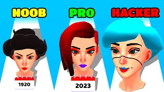 Trend Evolution! Gameplay - NOOB vs PRO vs HACKER (iOS/Android) screenshot 1