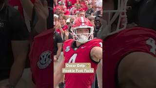 Oscar Delp🥍 Lacrosse Star? | Rookie Fast Facts #saints #nfl