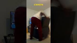 Man Cave Setup! More to come! #dadslife #mancave #timelapse