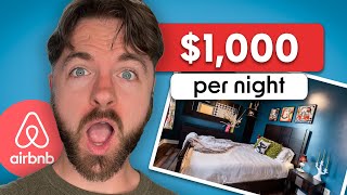 How To Make $1,000/night On Airbnb | Tour Inside