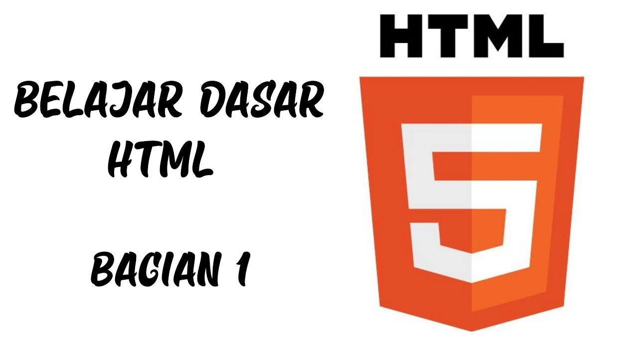 BELAJAR HTML BAGIAN # 1 - Hello world - YouTube