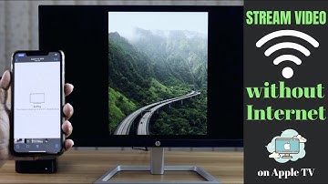 How to Stream Video Without Internet on Apple TV 4K!