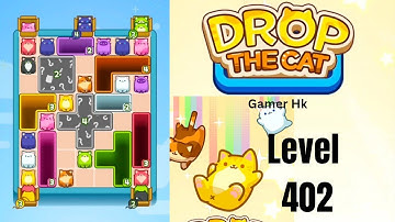 Drop The Cat Level 402 Walkthrough Solution 