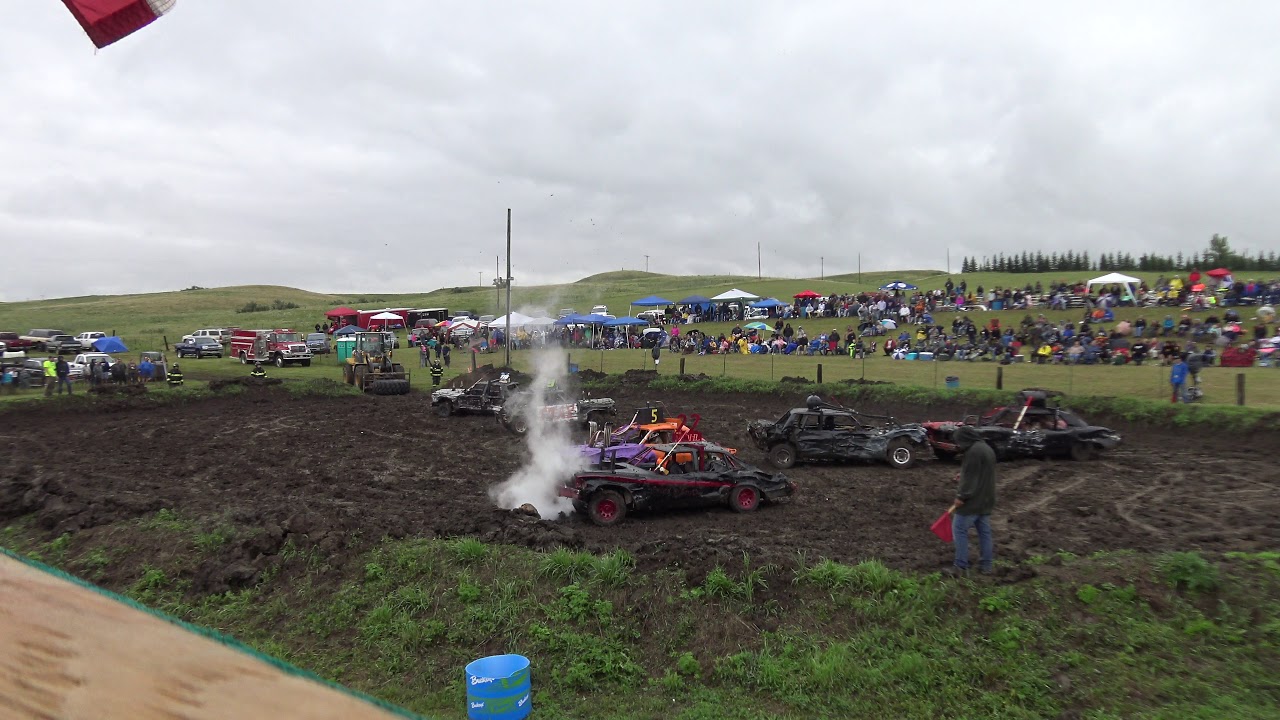 Beulah, ND Demo Derby 2019 Limited Class Heat 3 YouTube