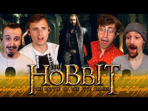 THE HOBBIT: THE BATTLE OF THE FIVE ARMIES (2014) MOVIE REACTION!! - First Time Watching!