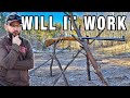 Bushcraft Gun Rest with the Schultz &amp; Larsen Otterup M70