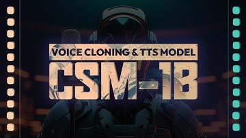 CSM 1B (Conversational Speech Model) by Sesame AI Labs | Voice Cloning