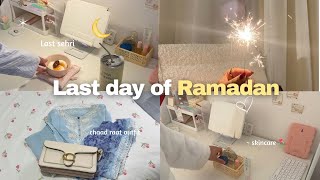 🌙 My chaad raat vlog | last day of Ramadan | living alone in London 🌷 
