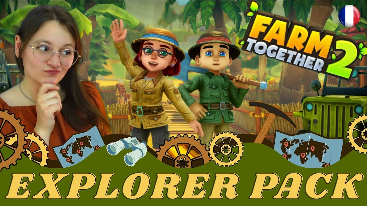 🍄 Découverte du PACK EXPLORER -  DLC OFFERT aux joueurs en ACCES ANTICIPE 🍄 | FARM TOGETHER 2 |