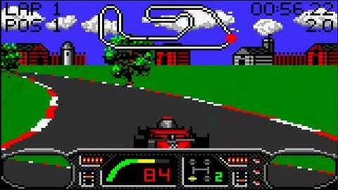 Checkered Flag sur Atari Lynx