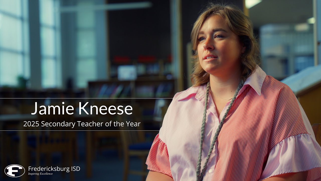 2025 FISD Secondary Teacher of the Year - Jamie Kneese - YouTube