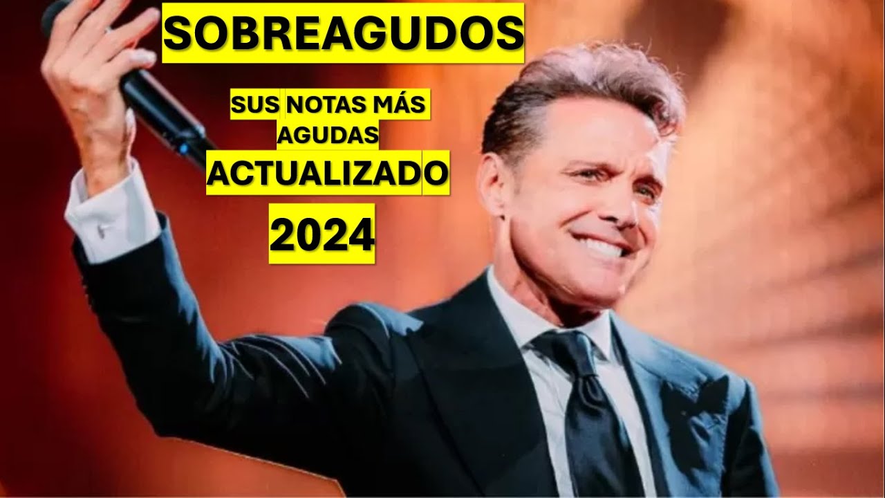 LUIS MIGUEL SOBREAGUDOS || Upper Notes || Las notas más agudas de su rango vocal || Actualizado 2024