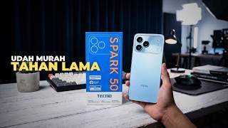 HP 2 Jutaan Baterai 7000mAh?! Tecno Spark 50 4G Tahan 2 Hari!