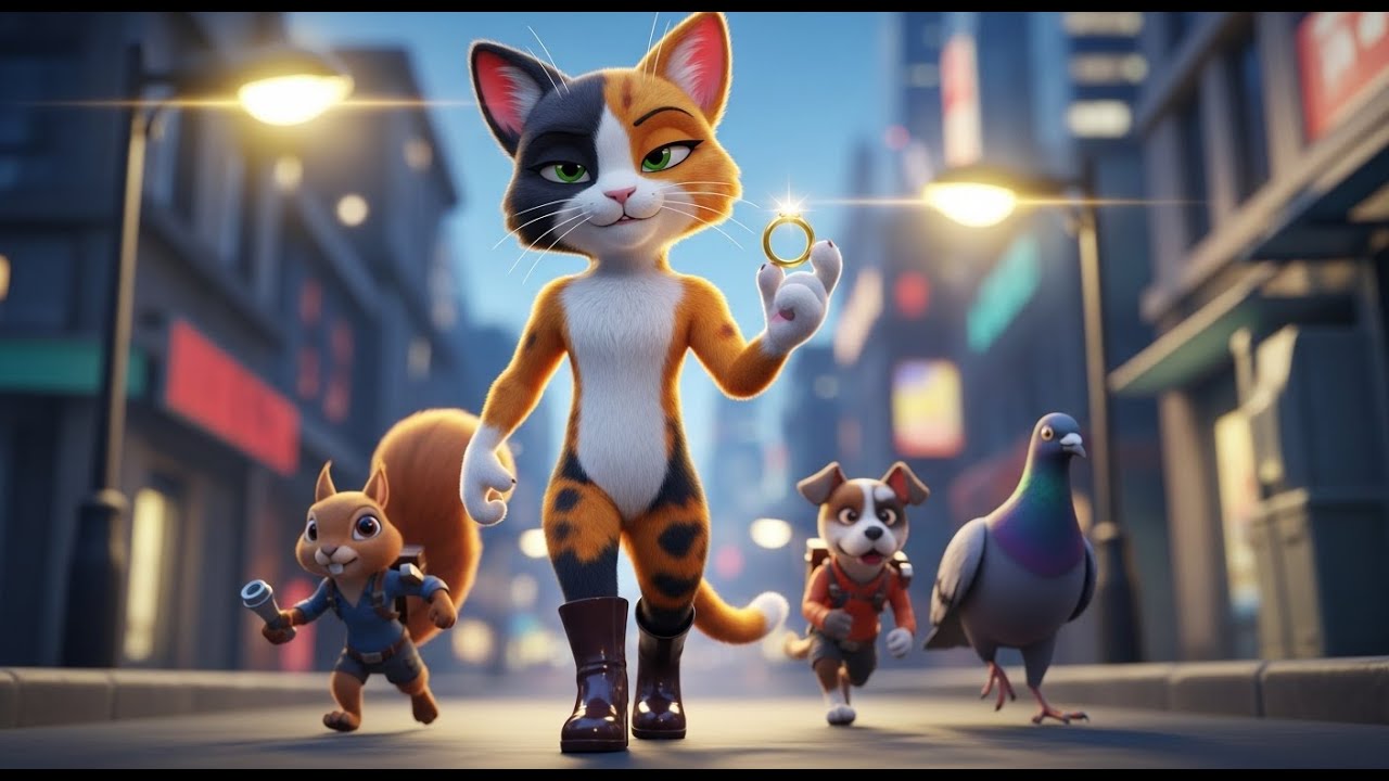 [CAT DETECTIVE] Special Mission: Furry Rescue Squad Crosses Town to Deliver Wedding Ring to Owner!