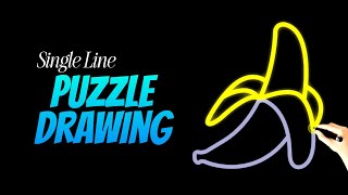 Single Line Puzzle Drawing - Gameplay Walkthrough (Android, iOS) screenshot 1