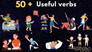 Learning vocabulary/ useful verbs/useful words with sentences