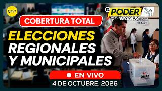 Elecciones Regionales Y Municipales 2026 Votación, Conteo Y Resultados En Vivo