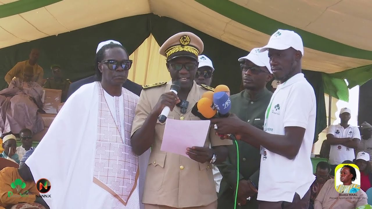 Inauguration de la Pépinière Géante de  Podor vert a Thioubalel Lao: Discours des autorites