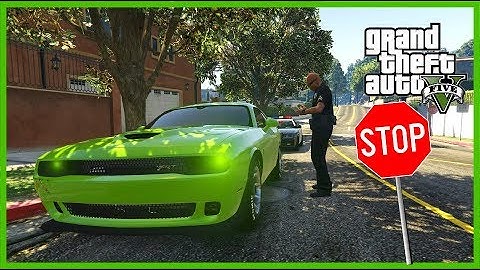 KOLIKRÁT MĚ POLICIE ZASTAVÍ ZA PŘESTUPKY V GTA 5? (GTA 5 Módy)