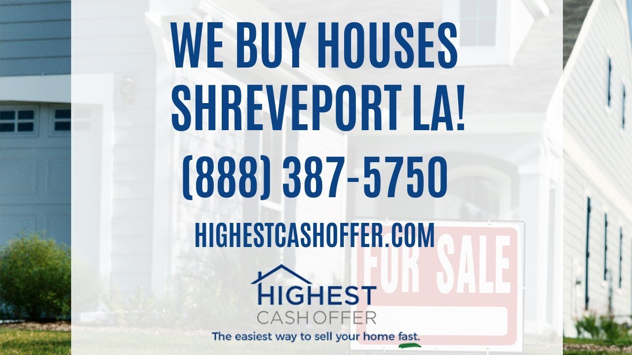 We Buy Houses Shreveport LA - Sell My House Fast