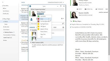 Office 365 Change a Presence Status in Lync