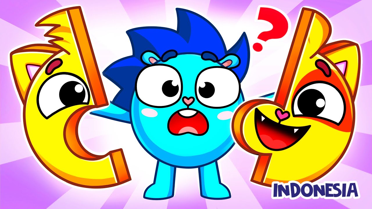 Tantangan Lucu - Teka-teki Tubuh! 🧩 Lagu Anak-anak 🐱🐨 Baby Zoo Indonesia
