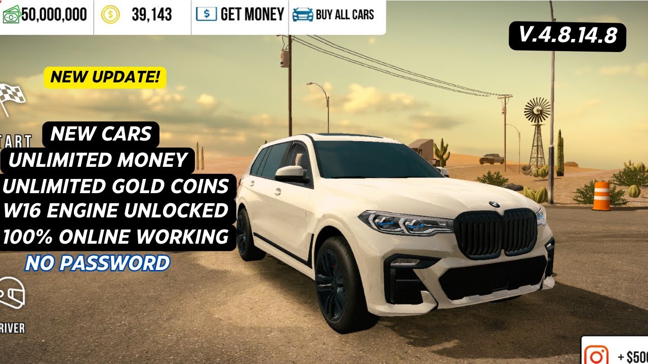 BMW X7 Is Out!! Car Parking Multiplayer Mod Apk - YouTube