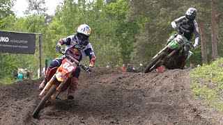 Jeffrey Herlings & Romain Febvre Fighting For the Win at the Dutch Masters of Motocross in Oldebroek