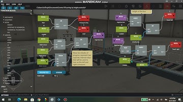 Sorting by Height in Factory IO (Control IO)