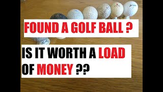 Found an old golf ball and wondering is it valuable? Find out here.