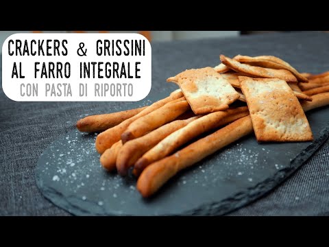 Video: Come Fare I Cracker Di Farro