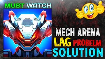 MECH ARENA LAG PROBLEM SOLUTION 💯😎 || TIPS AND TRICKS || HINDI || HRG ||