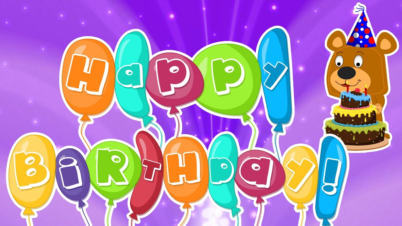 Happy Birthday | Birthday Song | Kids Birthday Rhymes - YouTube