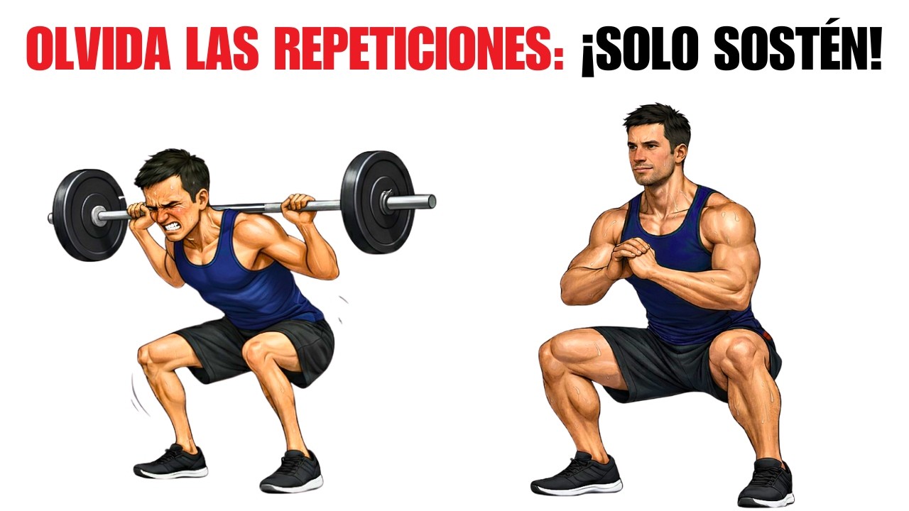 Estas 7 POSTURAS ISOMÉTRICAS construyen MÚSCULO más rápido que LEVANTAR PESAS