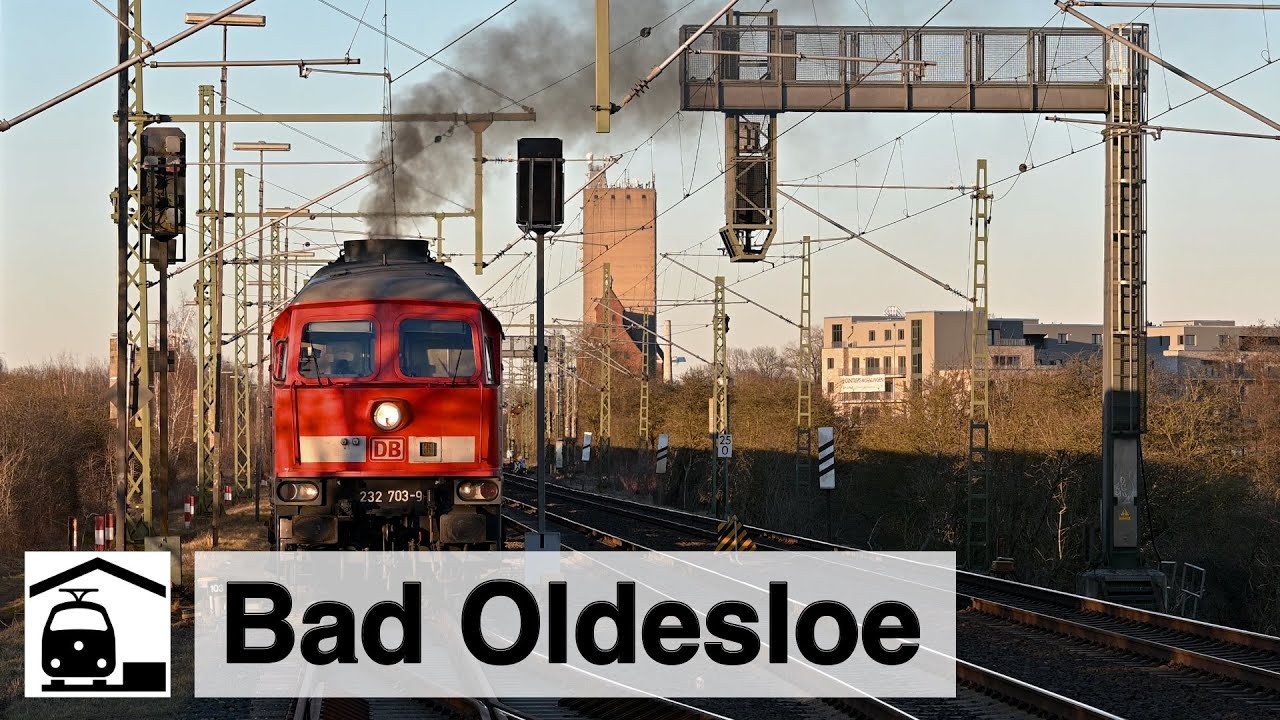 Irgendwo in Bad Oldesloe: Umleiter + Bahnhofsbetrieb + Akku-Triebzüge