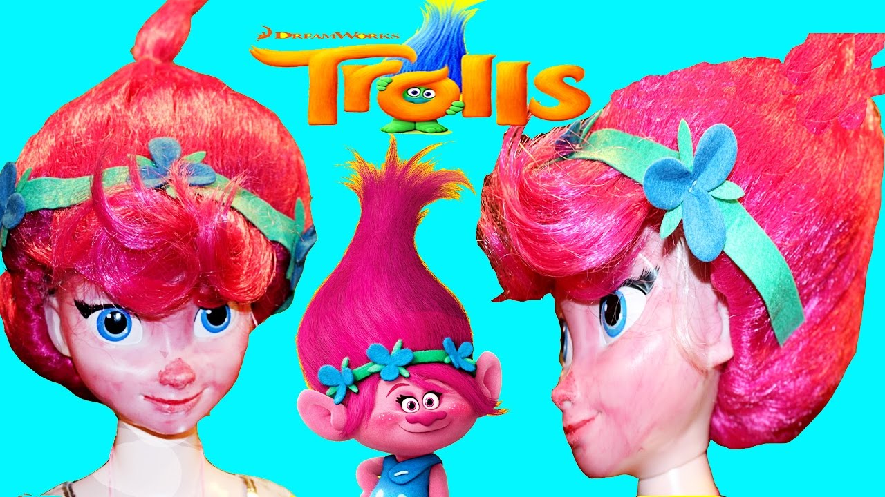 POPPY TROLLS Movie Makeup Tutorial