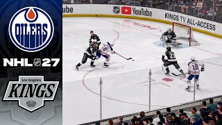 NHL 27 - Edmonton Oilers vs Los Angeles Kings - Gameplay PS5™ Pro [4K HDR]