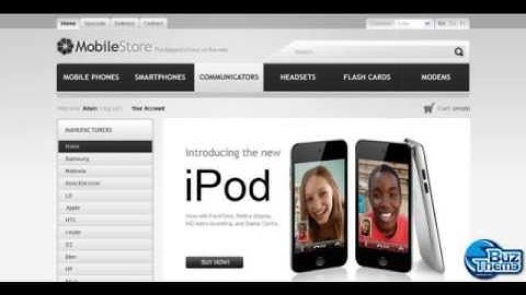 Download Mobile Store PrestaShop Theme by  Mercury TM